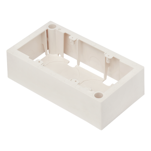 Wall mounting box for French size mounting frame Wall mounting box for French size mounting frame